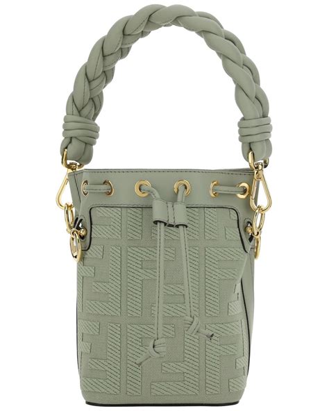 fendi bucket bag green